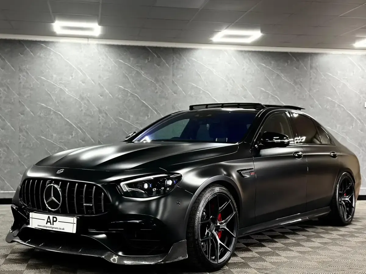 Used Mercedes E63S AMG Edition 2021 Black Sedan