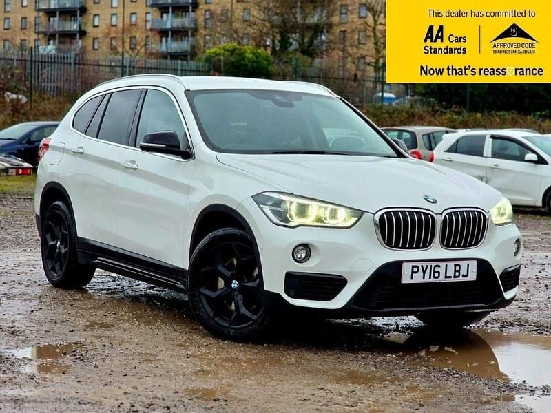 White Used 2016 BMW X1 xLine SUV | £11,388 (Fair price) - Image 1/4