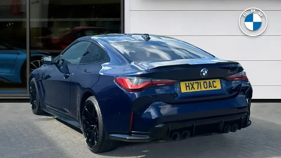 Used BMW M4 Competition Edition 503 HP (369 kW) 2021 Blue Coupe