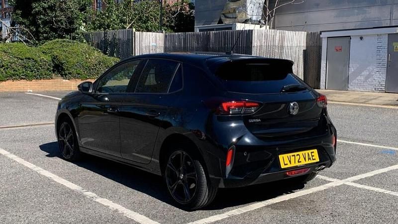 Used Vauxhall Corsa GS Line 131 HP (96 kW) 2022 Black Hatchback