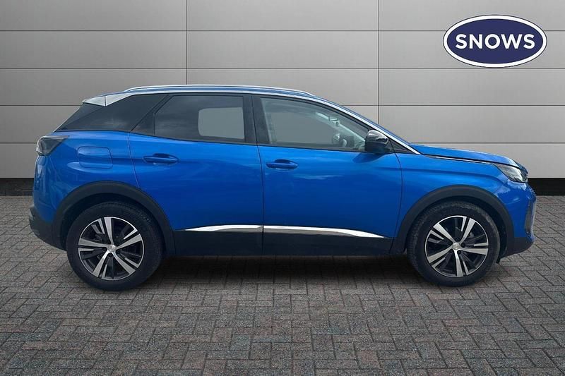 Blue Used 2022 Peugeot 3008 Allure Premium SUV | £18,413 (Fair price) - Image 1/4