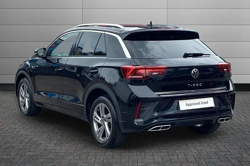 Used VW T-Roc R-line 150 HP (110 kW) 2025 Grenadilla black SUV