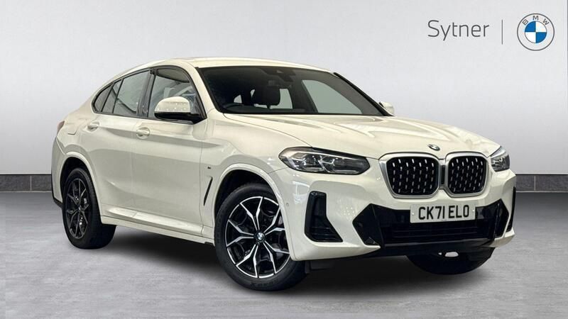 White Used 2021 BMW X4 M Sport SUV | £33,500 (Fair price) - Image 1/4