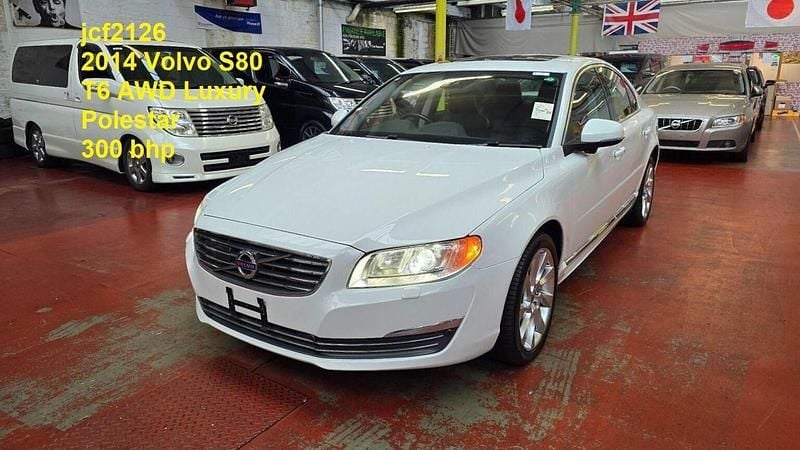 White Used 2014 Volvo S80 Executive Sedan | £11,895 - Image 1/4