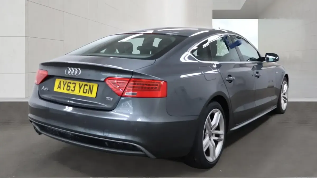 Used Audi A5 Sportback S-Line 150 HP (110 kW) 2013 Grey Hatchback