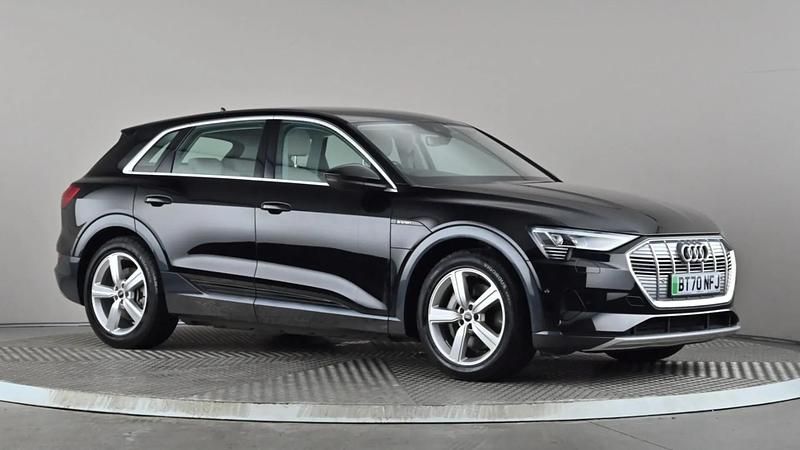 Black Used 2020 Audi e-tron SUV | £19,498 (Fair price) - Image 1/3