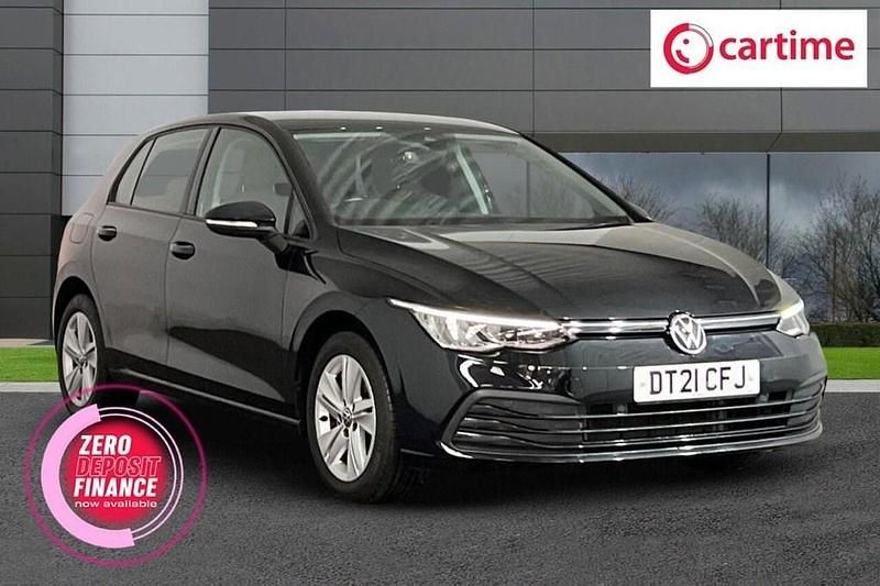 Black Used 2021 VW Golf VIII Life Hatchback | £13,796 (Fair price) - Image 1/4