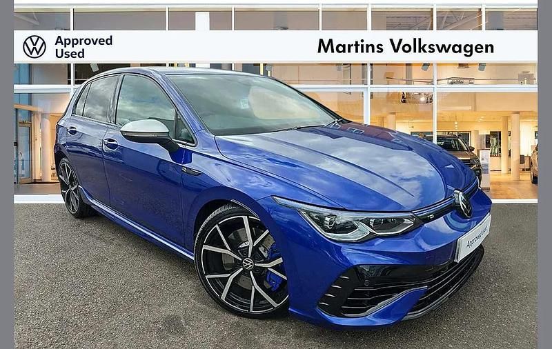 Used VW Golf VIII R 320 HP (235 kW) 2021 Blue Hatchback