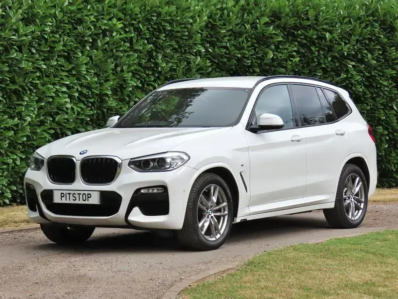 Used BMW X3 M Sport 184 HP (135 kW) 2019 White SUV