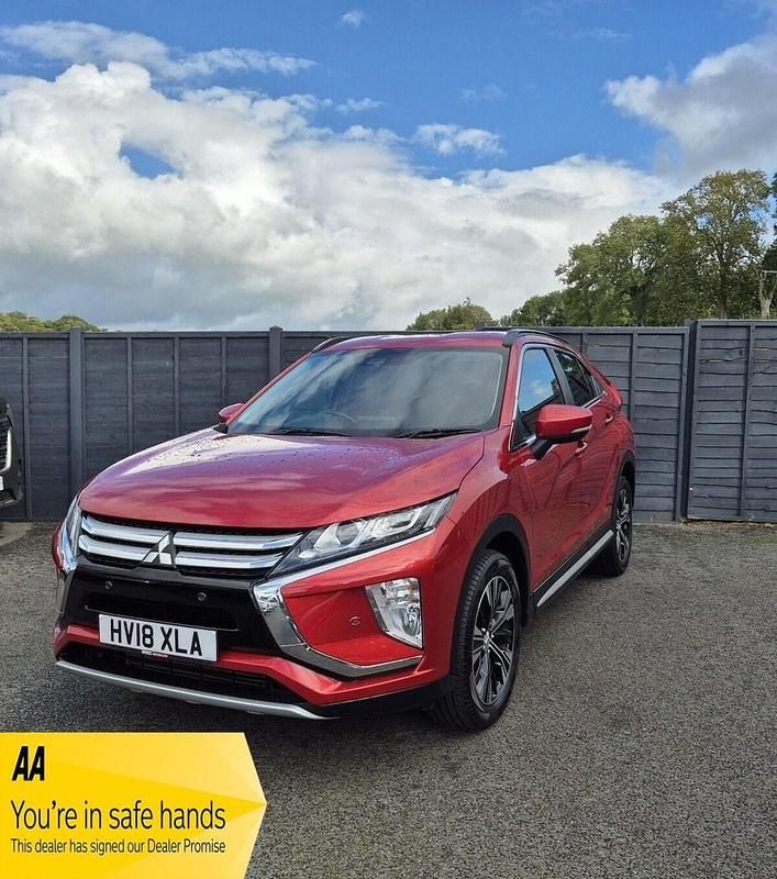 Red Used 2018 Mitsubishi Eclipse Cross SUV | £10,530 (Fair price) - Image 1/4