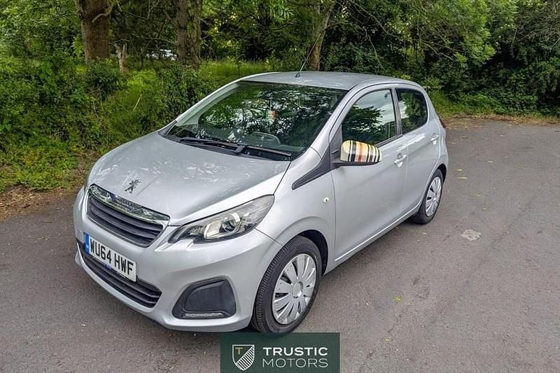 Silver Used 2014 Peugeot 108 Active Hatchback | £2,950 (Fair price) - Image 1/1