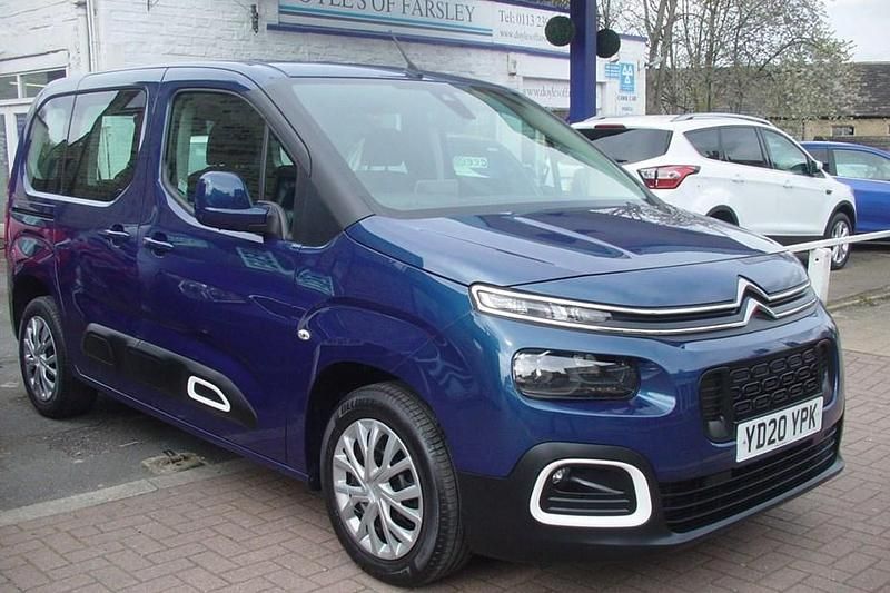 Used Citroën Berlingo Feel 2020 Blue MPV