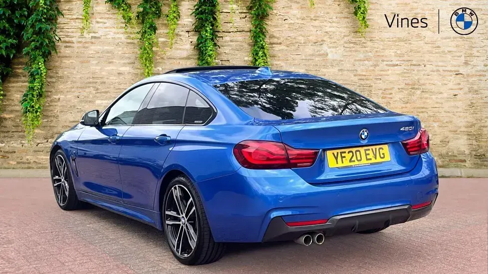 Used BMW 420 Gran Coupé M Sport 181 HP (133 kW) 2020 Blue Coupe