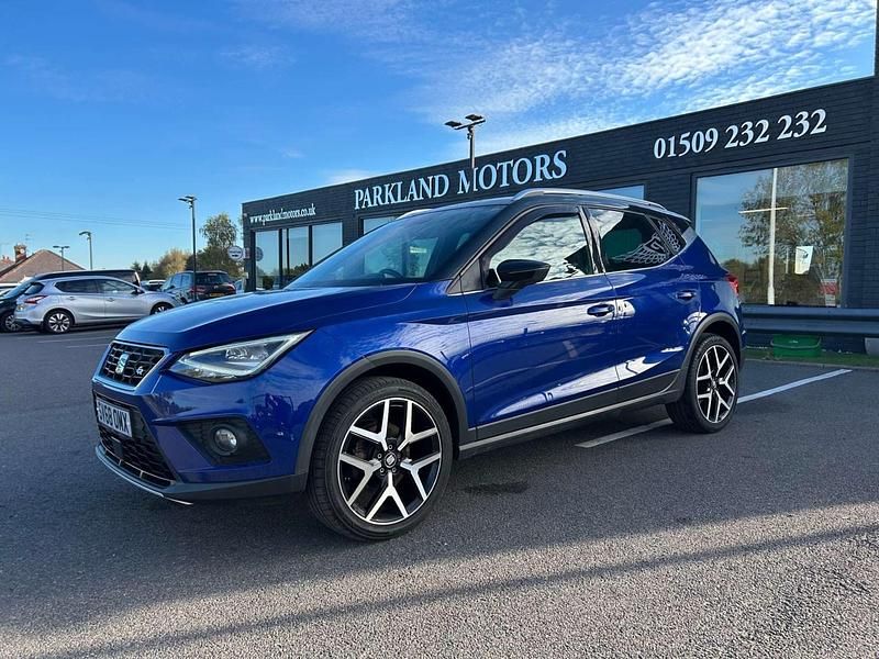 Used Seat Arona FR Sport 115 HP (84 kW) 2018 Blue SUV