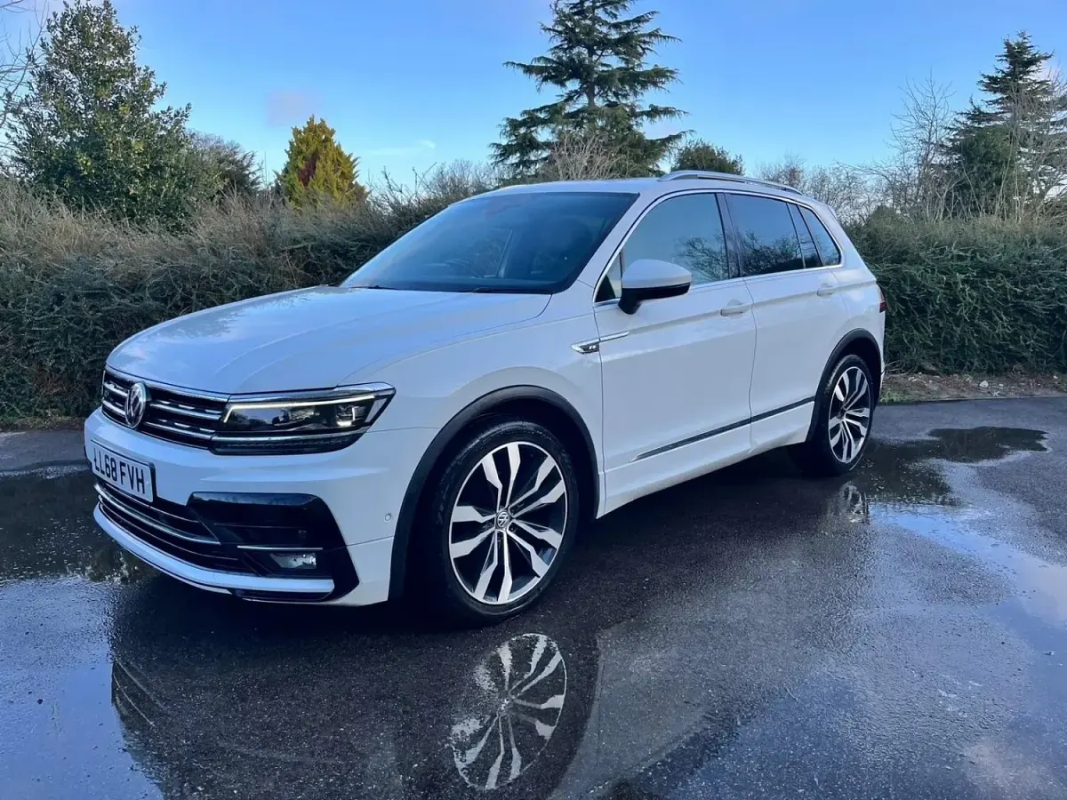 Used VW Tiguan R-line 2018 White SUV