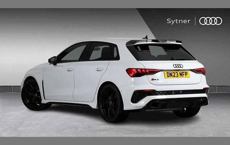 Used Audi RS3 Sport 394 HP (289 kW) 2023 White Sedan