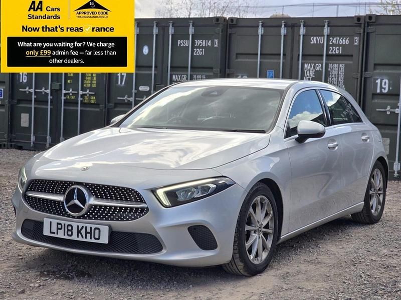 Used Mercedes A180 116 HP (85 kW) 2018 Silver Hatchback