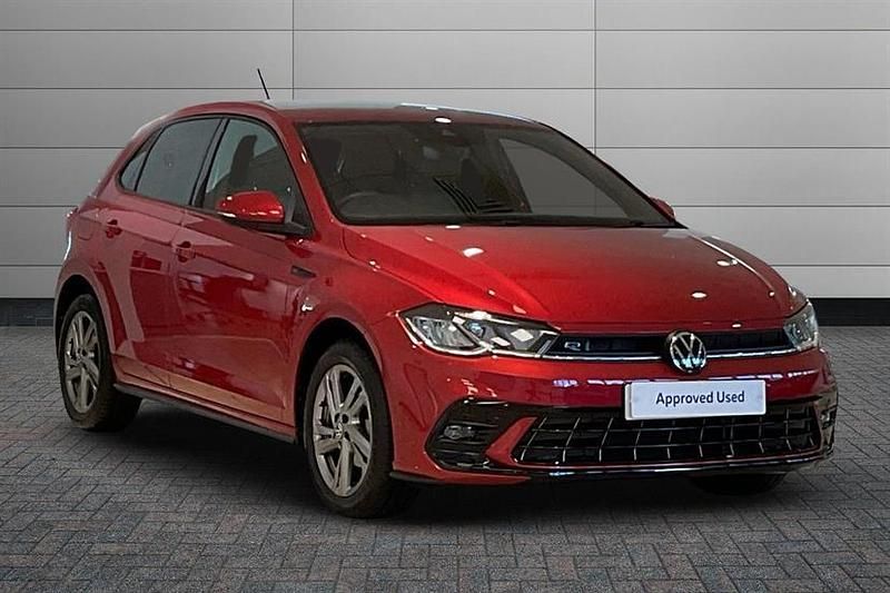 Kings red Used 2023 VW Polo R-line Hatchback | £18,290 (Fair price) - Image 1/4
