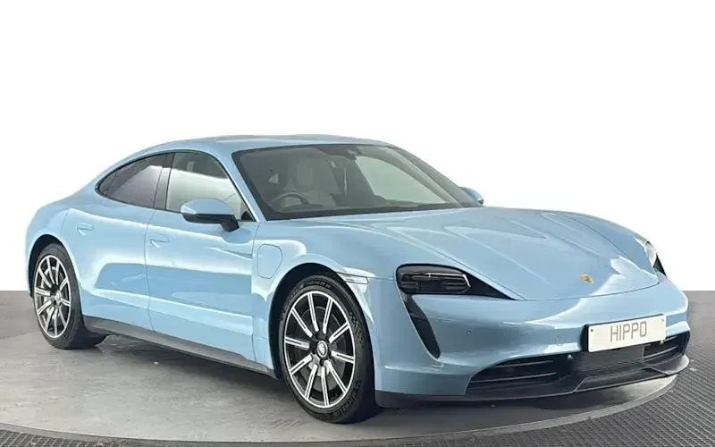 Usado Porsche Taycan Performance Package 300 kW (408 HP) 2022 Azul Sedan