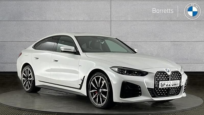 White Used 2022 BMW 420 Gran Coupé M Sport Coupe | £30,995 (Fair price) - Image 1/4