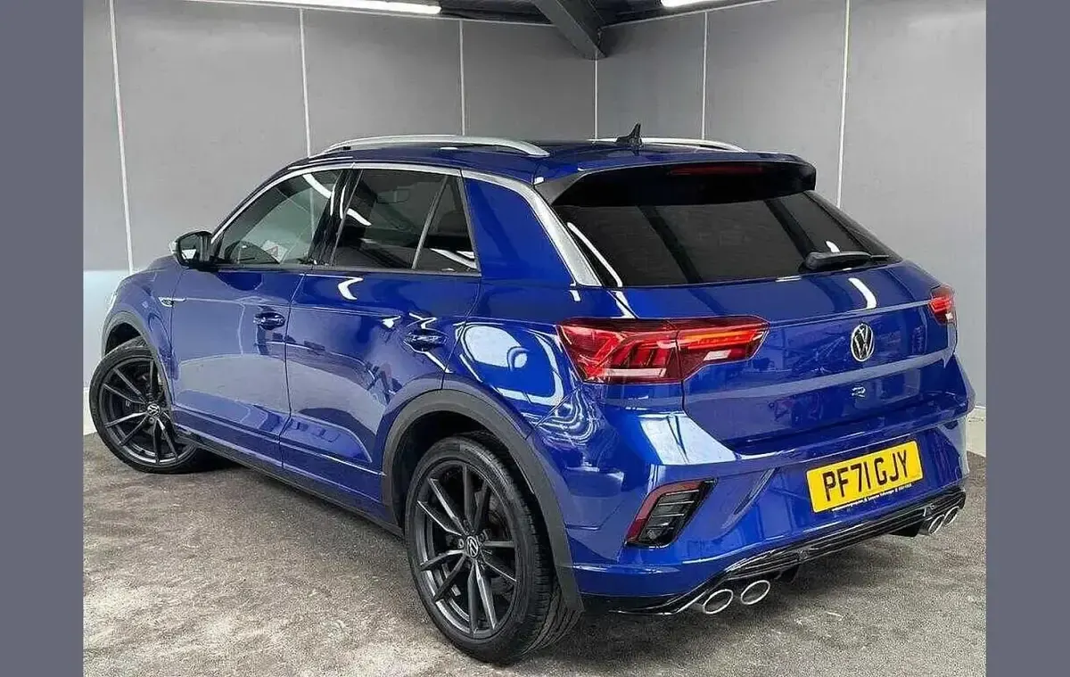 Used VW T-Roc R 300 HP (220 kW) 2022 Blue SUV
