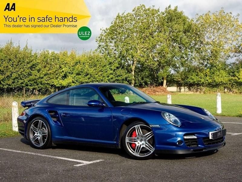 Blue Used 2006 Porsche 997 Turbo Coupe | £48,995 - Image 1/4