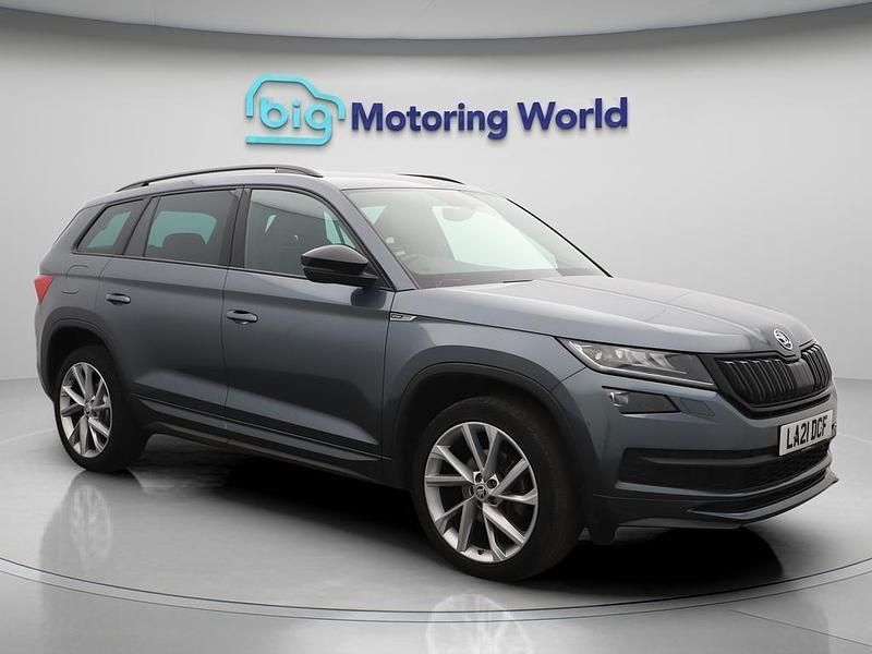 Grey Used 2021 Skoda Kodiaq SportLine SUV | £22,000 (Good price) - Image 1/4