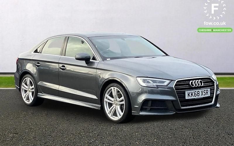 Grey Used 2019 Audi A3 S-Line Sedan | £17,399 (Fair price) - Image 1/3