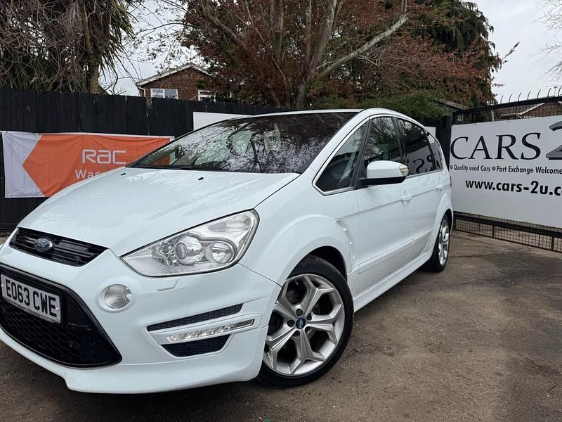Used Ford S-MAX Titanium X 163 HP (119 kW) 2013 White MPV