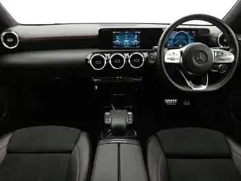 Used Mercedes A200 AMG line 163 HP (119 kW) 2020 Blue Hatchback