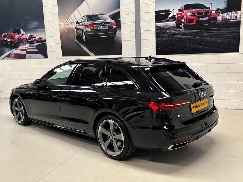 Used Audi A4 Black Edition 163 HP (119 kW) 2021 Black Estate