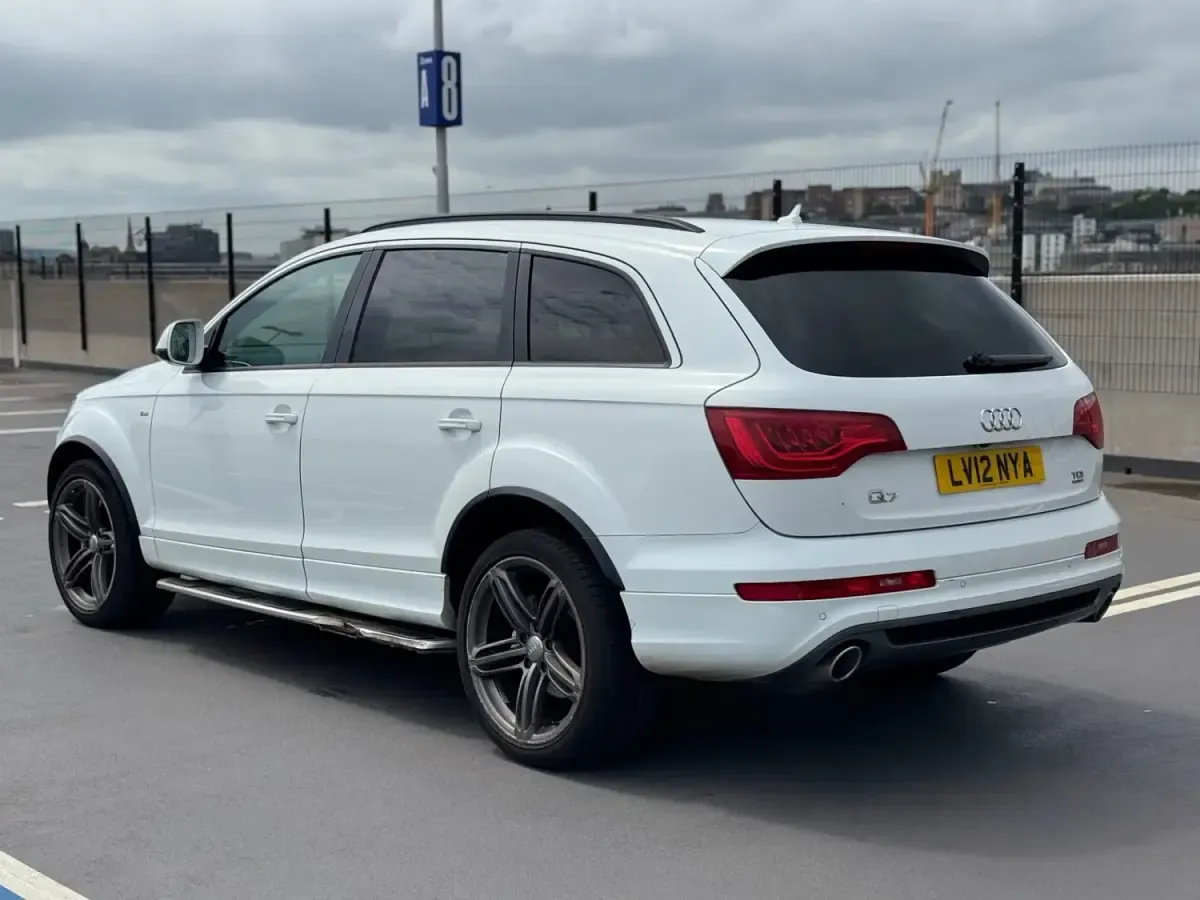 Begagnad Audi Q7 S-Line 2012 Vit SUV