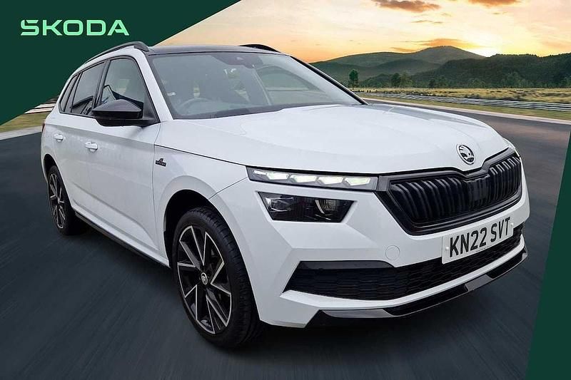Used Skoda 110 R Monte Carlo 81 HP (59 kW) 2022 Moon white metallic Estate
