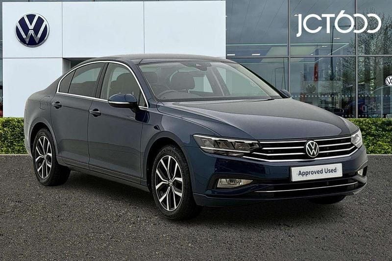 Blue Used 2022 VW Passat SEL Sedan | £20,058 (A bit pricey) - Image 1/4