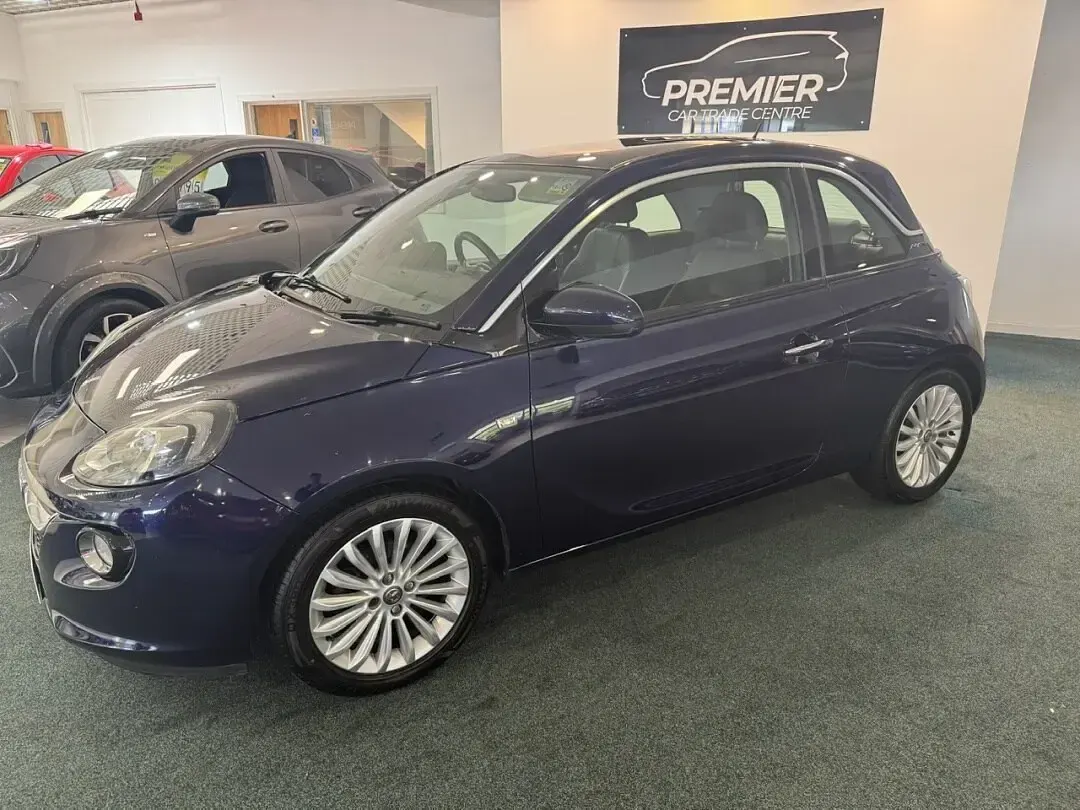 Used Vauxhall Adam Glam 2015 Blue Hatchback