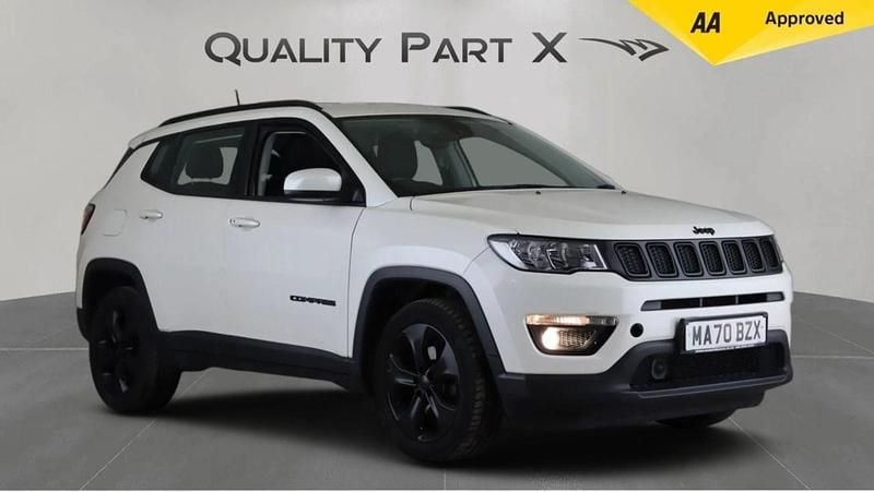 White Used 2020 Jeep Compass Night Eagle SUV | £12,779 (Fair price) - Image 1/4