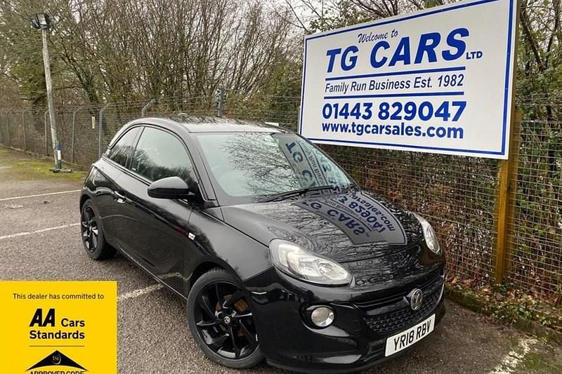 Used Vauxhall Adam 2018 Black Hatchback