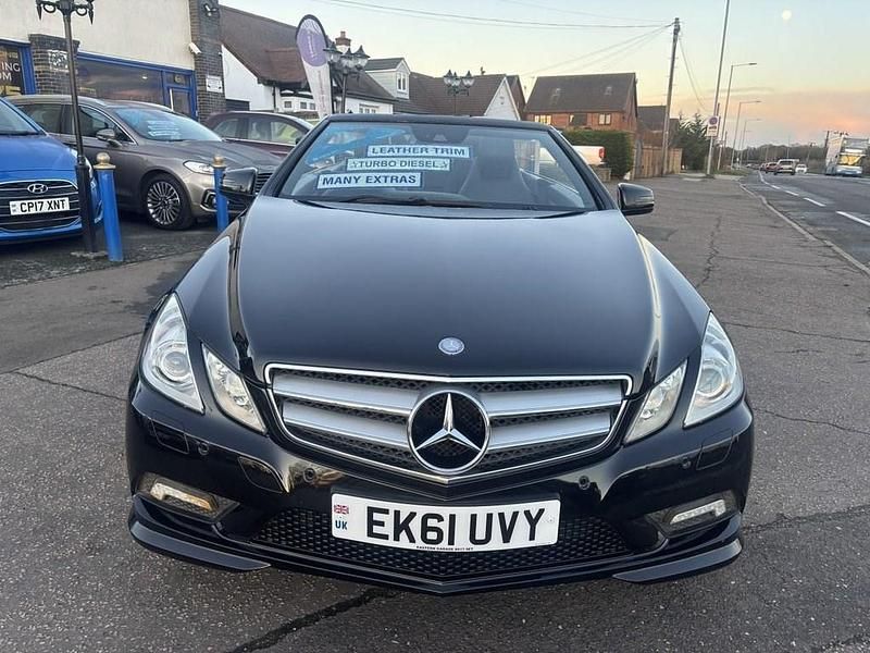 Used Mercedes E220 Sport Edition 170 HP (125 kW) 2011 Black Cabriolet