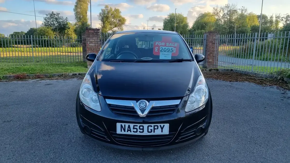 Used Vauxhall Corsa 2009 Black Hatchback