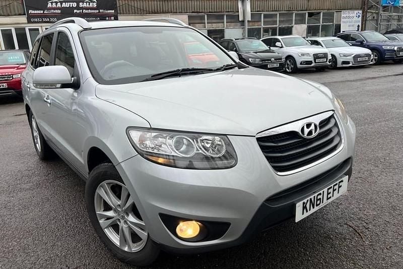 Used Hyundai Santa Fe Premium 197 HP (144 kW) 2011 Silver SUV