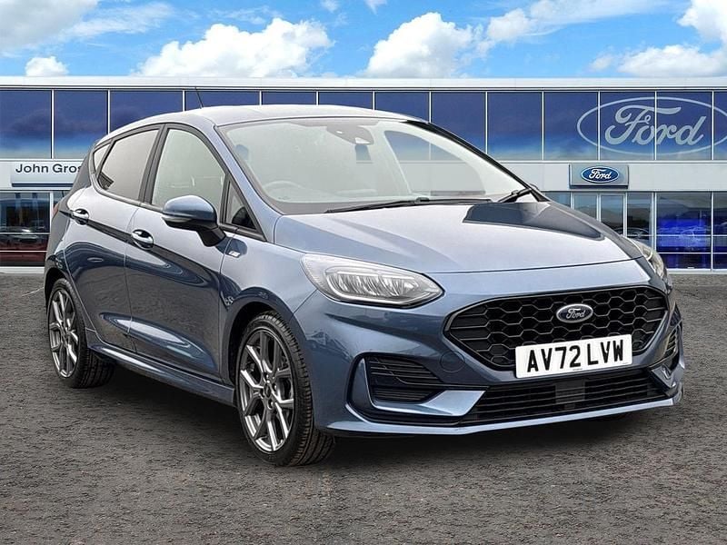 Used Ford Fiesta ST-Line 2022 Blue Hatchback