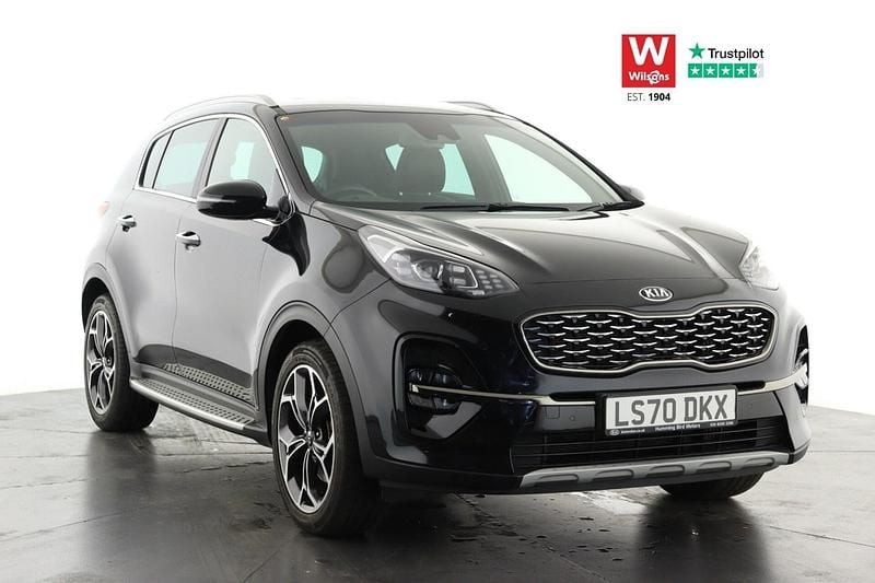 Black Used 2020 Kia Sportage GT-Line SUV | £18,199 (Fair price) - Image 1/4