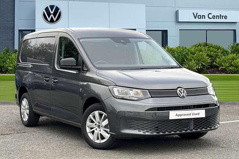 Grey New 2025 VW Caddy Maxi Pro MPV | £29,988 (A bit pricey) - Image 1/4