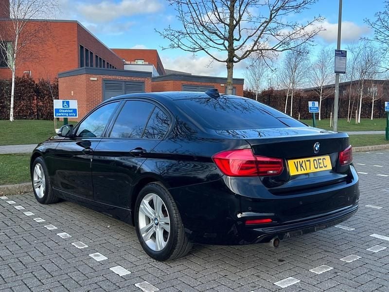 Used BMW 318 Sport Line 2017 Black Sedan