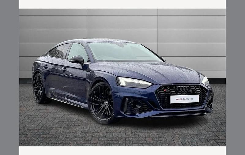Used Audi RS5 Advanced 450 HP (330 kW) 2025 Blue Coupe