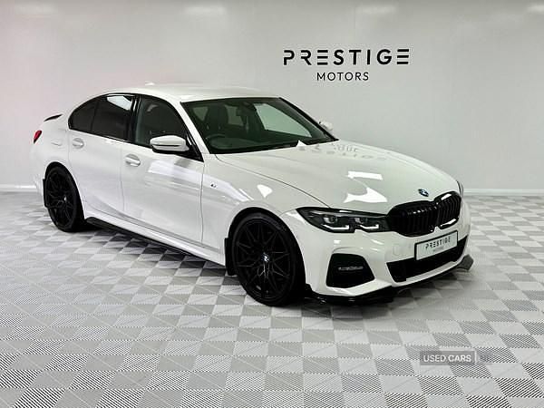 White Used 2021 BMW 320 M Sport Sedan | £22,995 (Fair price) - Image 1/4