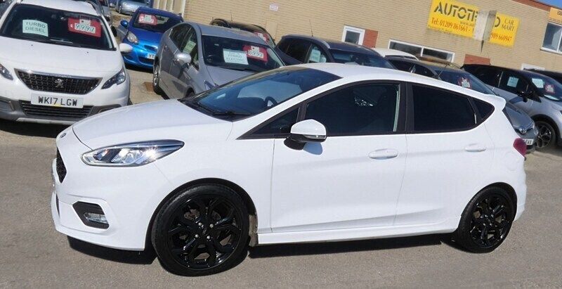 Used Ford Fiesta ST-Line 95 HP (69 kW) 2020 White Hatchback