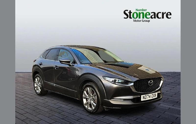 Grey Used 2024 Mazda CX-30 Takumi-Line SUV | £23,500 (Good price) - Image 1/4