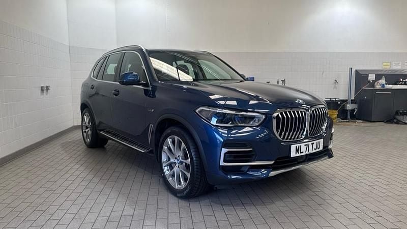 Blue Used 2021 BMW X5 xLine SUV | £41,750 (Super price) - Image 1/4