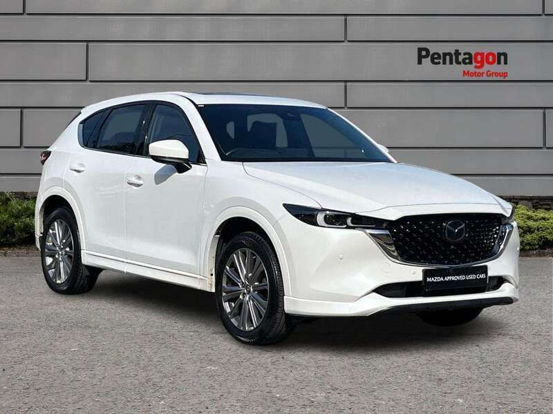 White Used 2022 Mazda CX-5 Inclusive SUV | £21,950 (Fair price) - Image 1/4